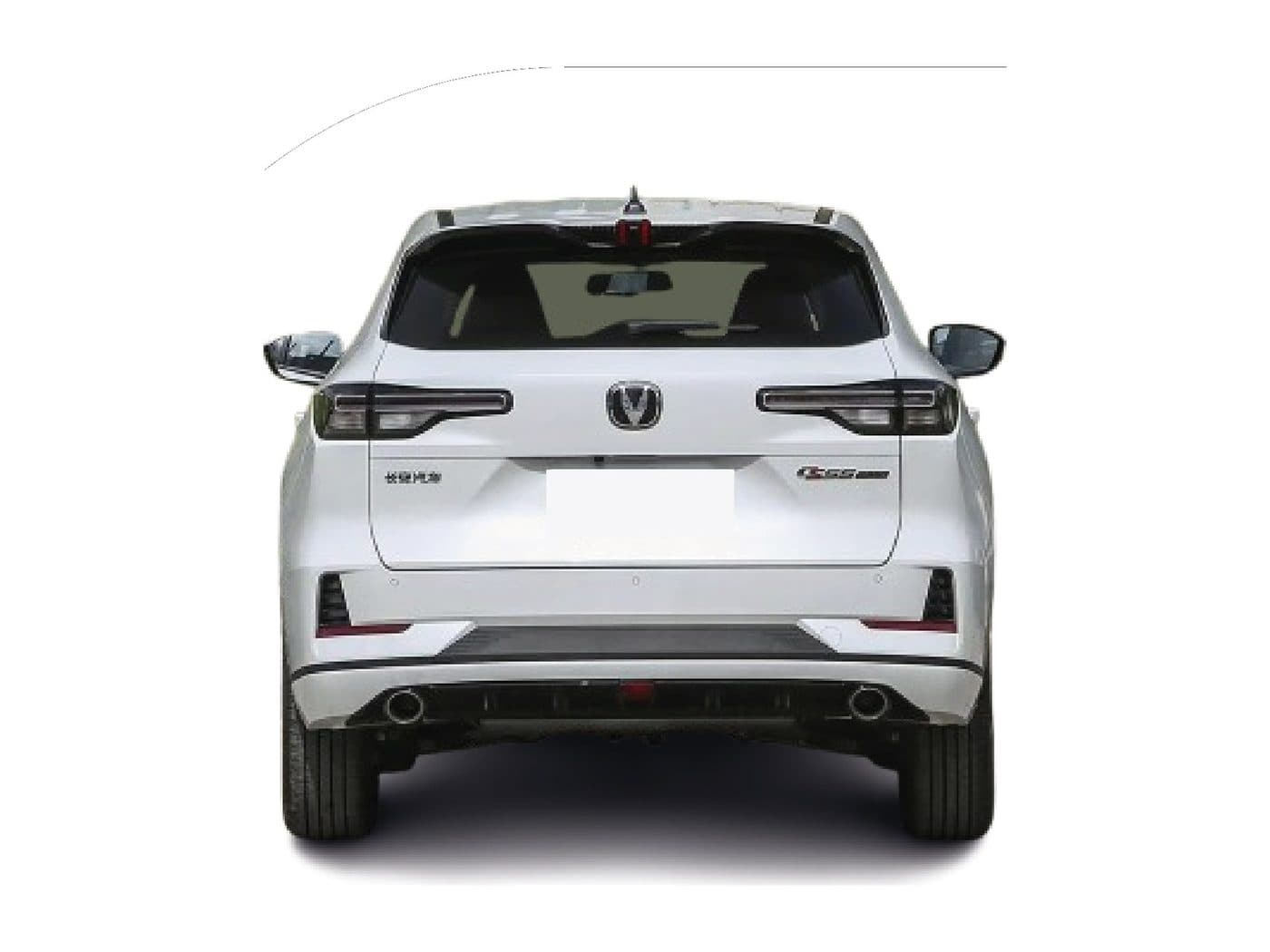Changan CS55 Plus blanche, vue 2