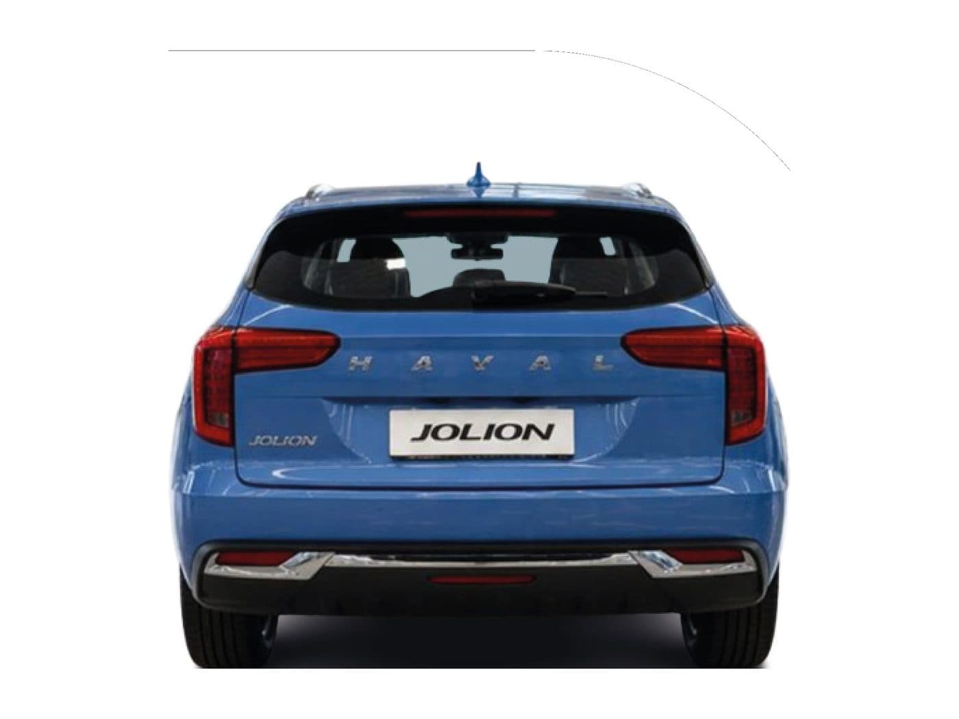 Haval Jolion bleu, vue 2