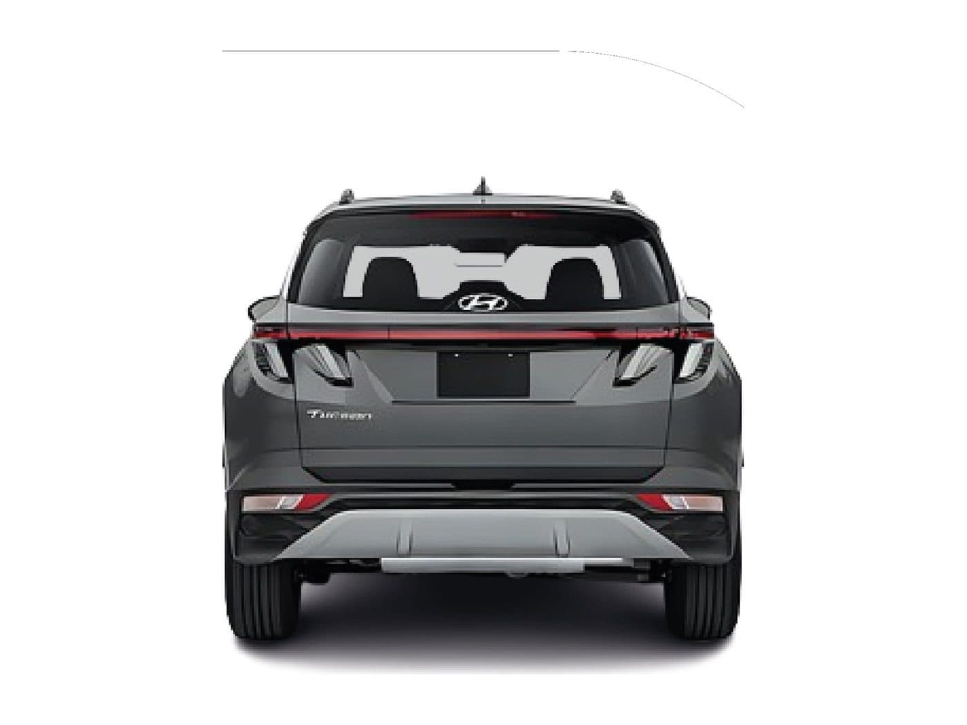 Hyundai Tucson noir, vue 2