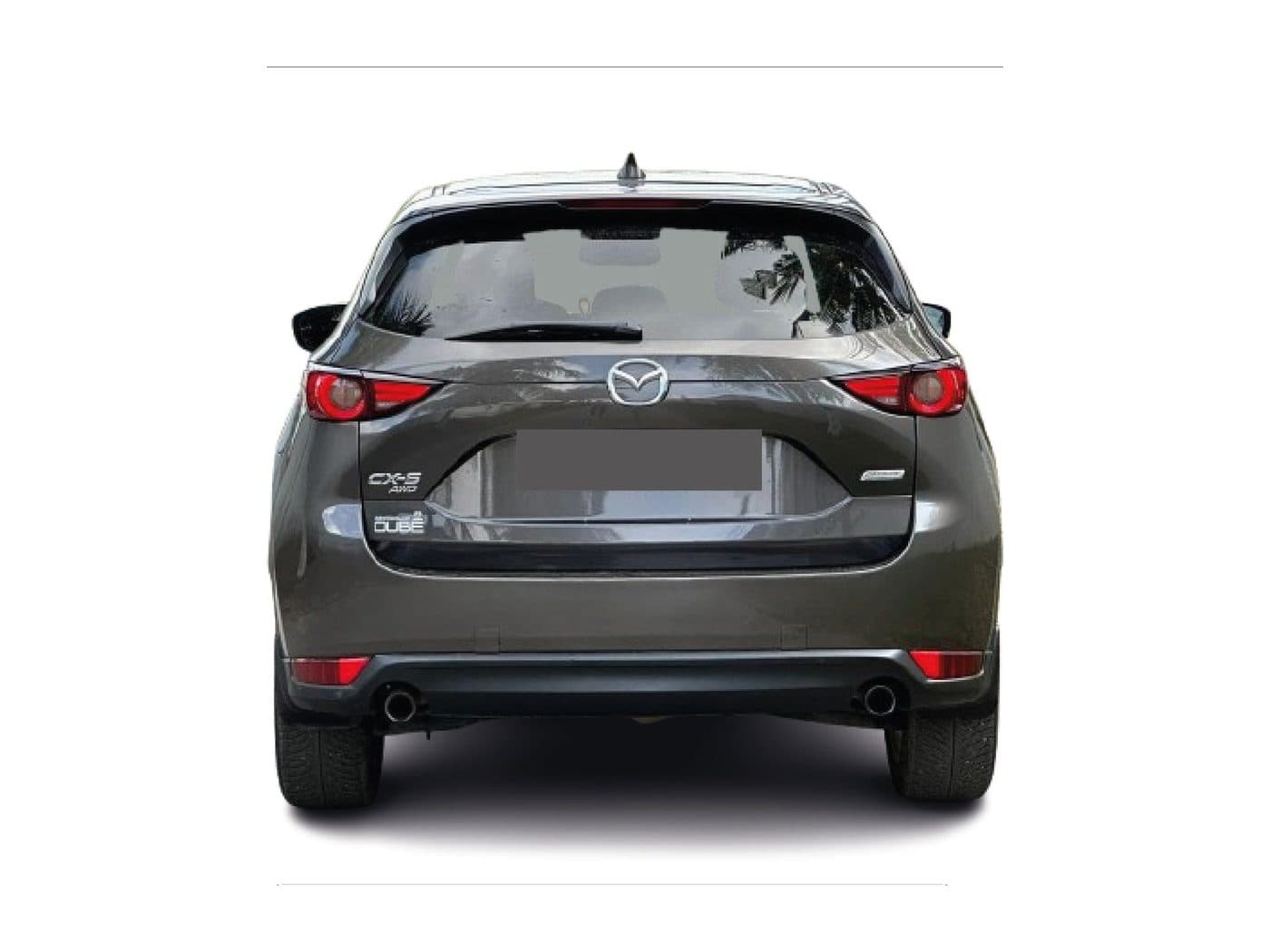 Mazda CX-5 gris, vue 2